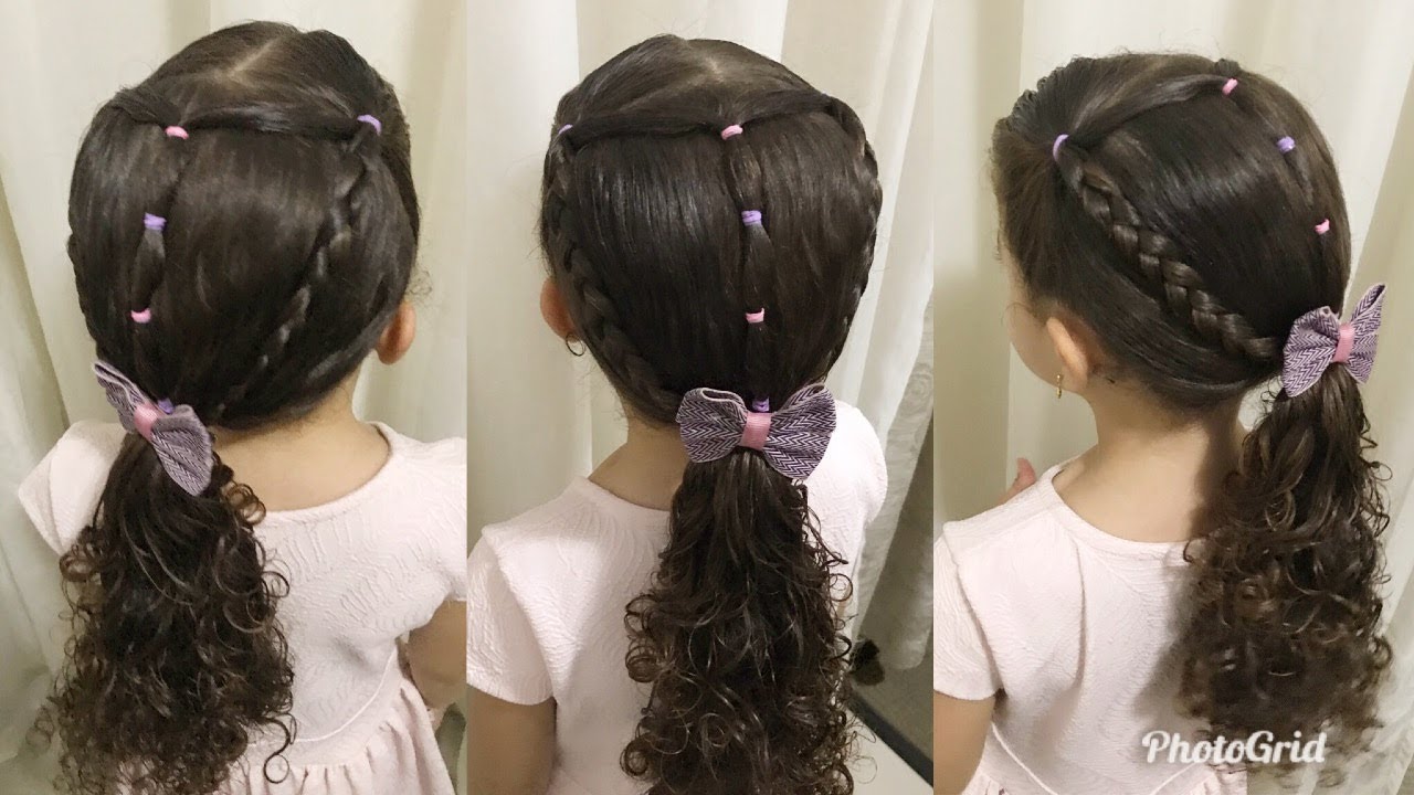 PENTEADO PARA ESCOLA SIMPLES E FÁCIL - PENTEADO INFANTIL PARA